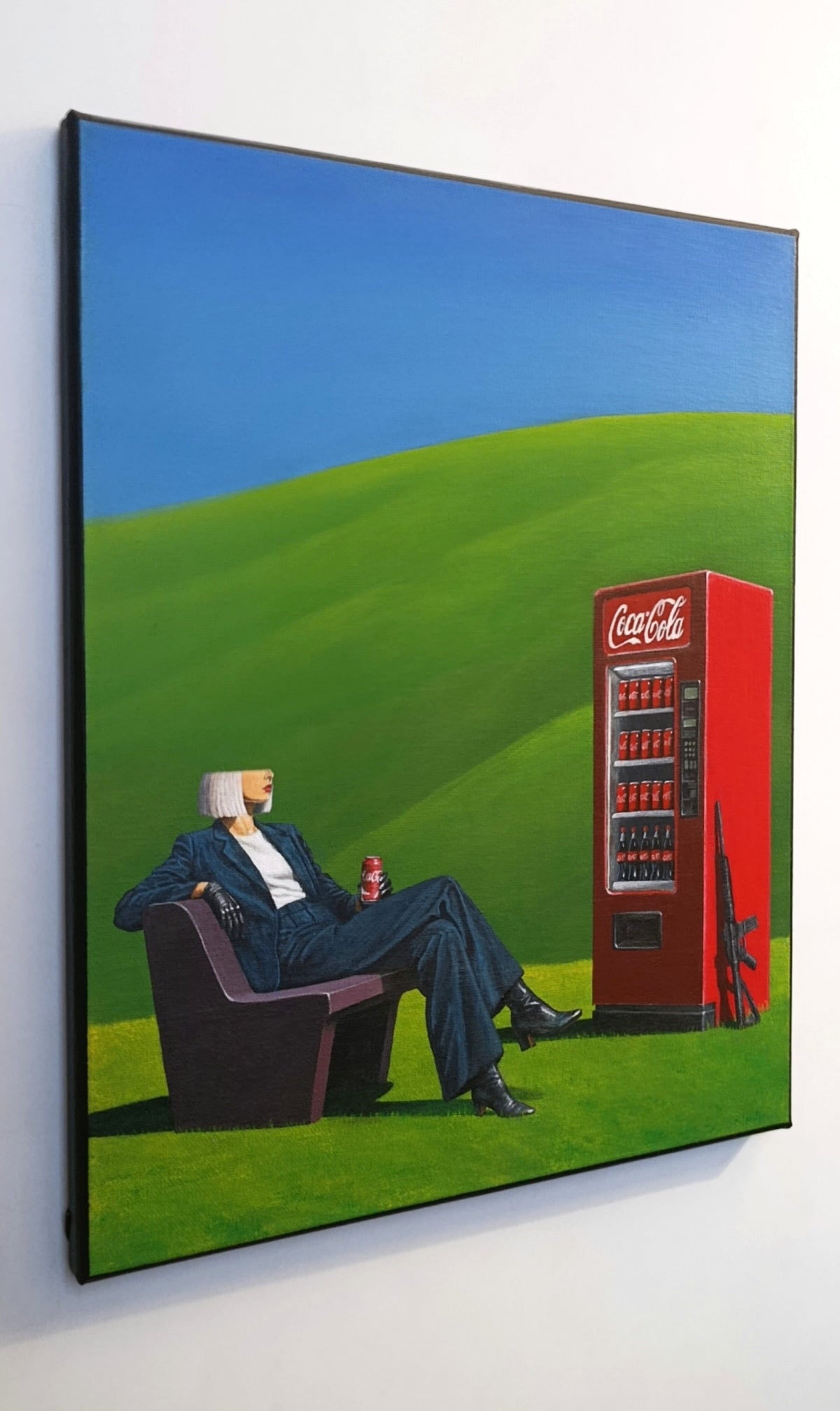 A Blurred Conversation - Original