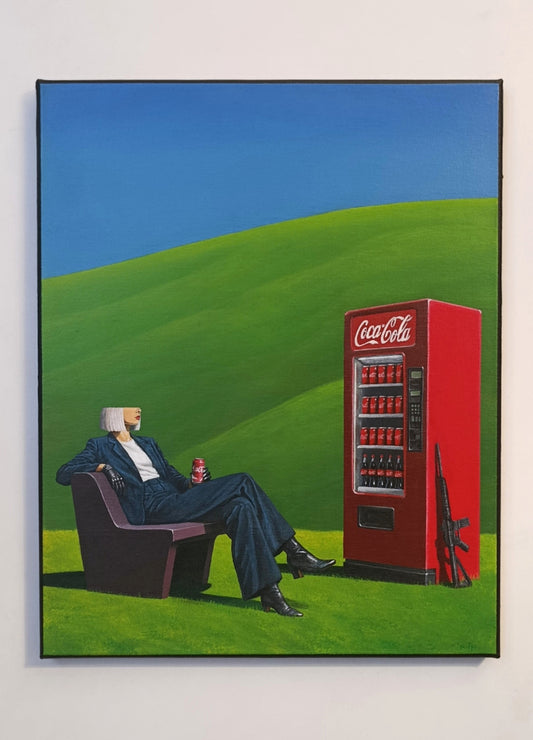 A Blurred Conversation - Original