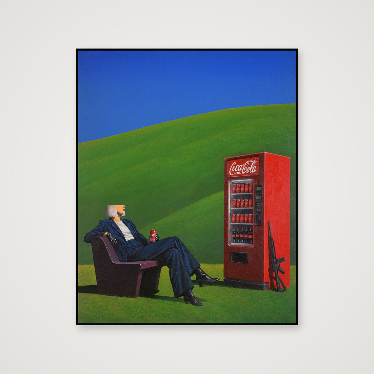 A Blurred Conversation - Print — 40×50cm, 16×20" Print only