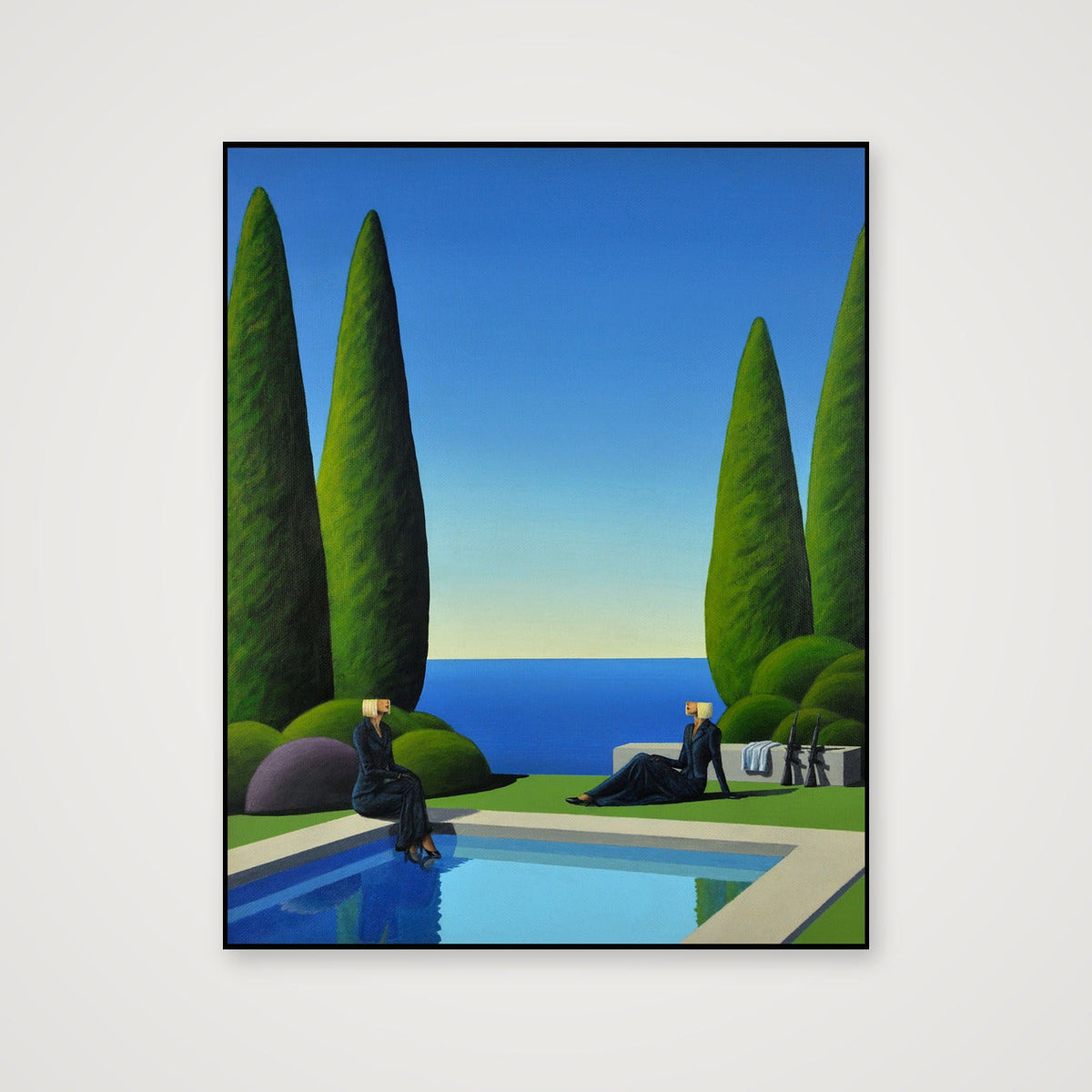 Premeditated time off - Print — 30×38cm, 12×15" Print only